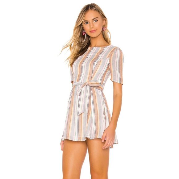Super Cute Striped Mini Tularosa dress - Picture 1 of 2